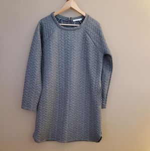 Kenneth Cole Reaction Quilted Sheath Dress | L